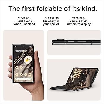 <5362>pixel fold 256GB ・海外版 Google Pixel Fold 256Gb 5G Porcelain EU Marka : Amazon.pl